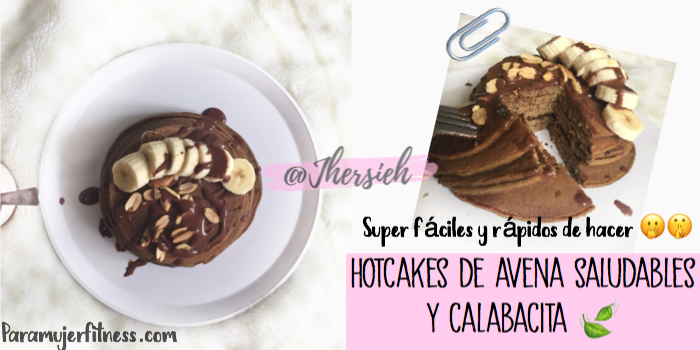 Hotcakes de avena saludables con calabacita | Recetas saludables, fácil de hacer.