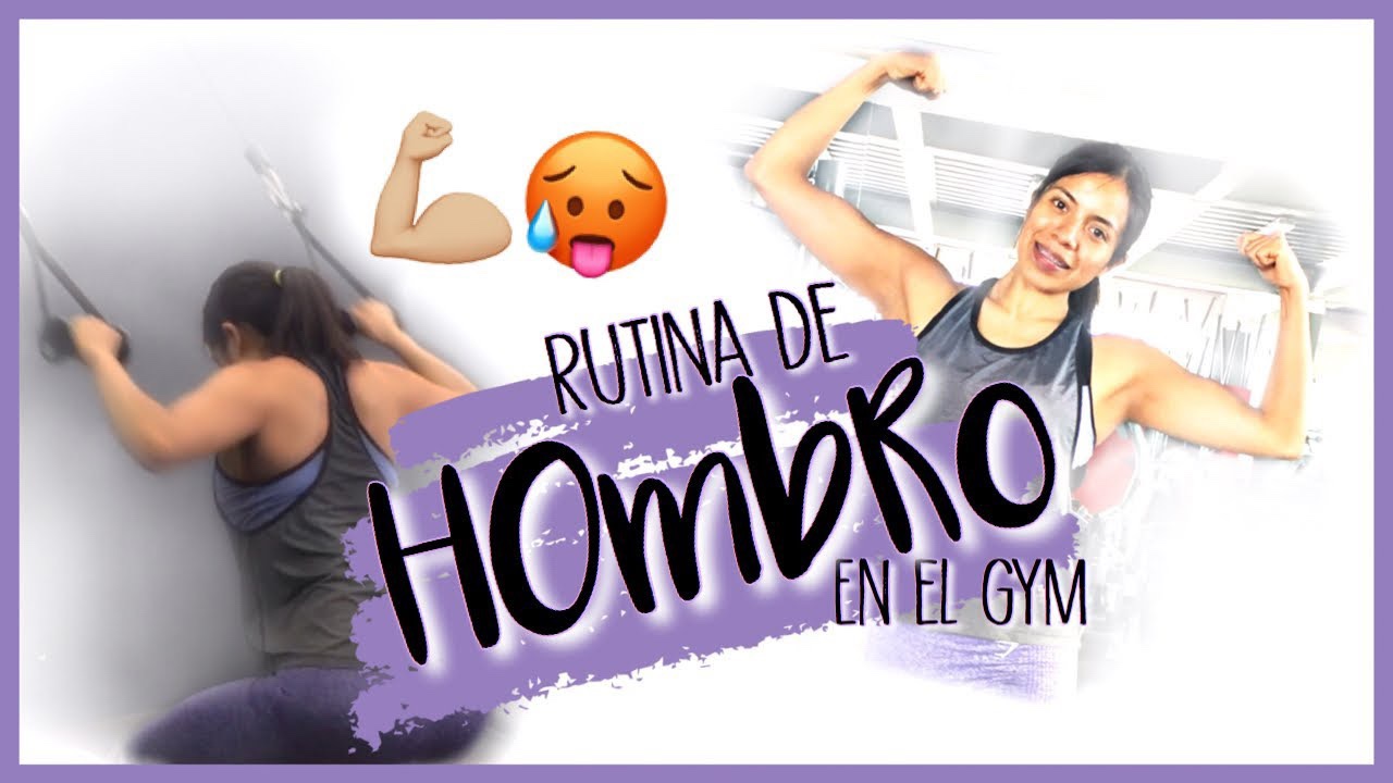 Rutina de HOMBRO para mujeres | Ejercicios gym