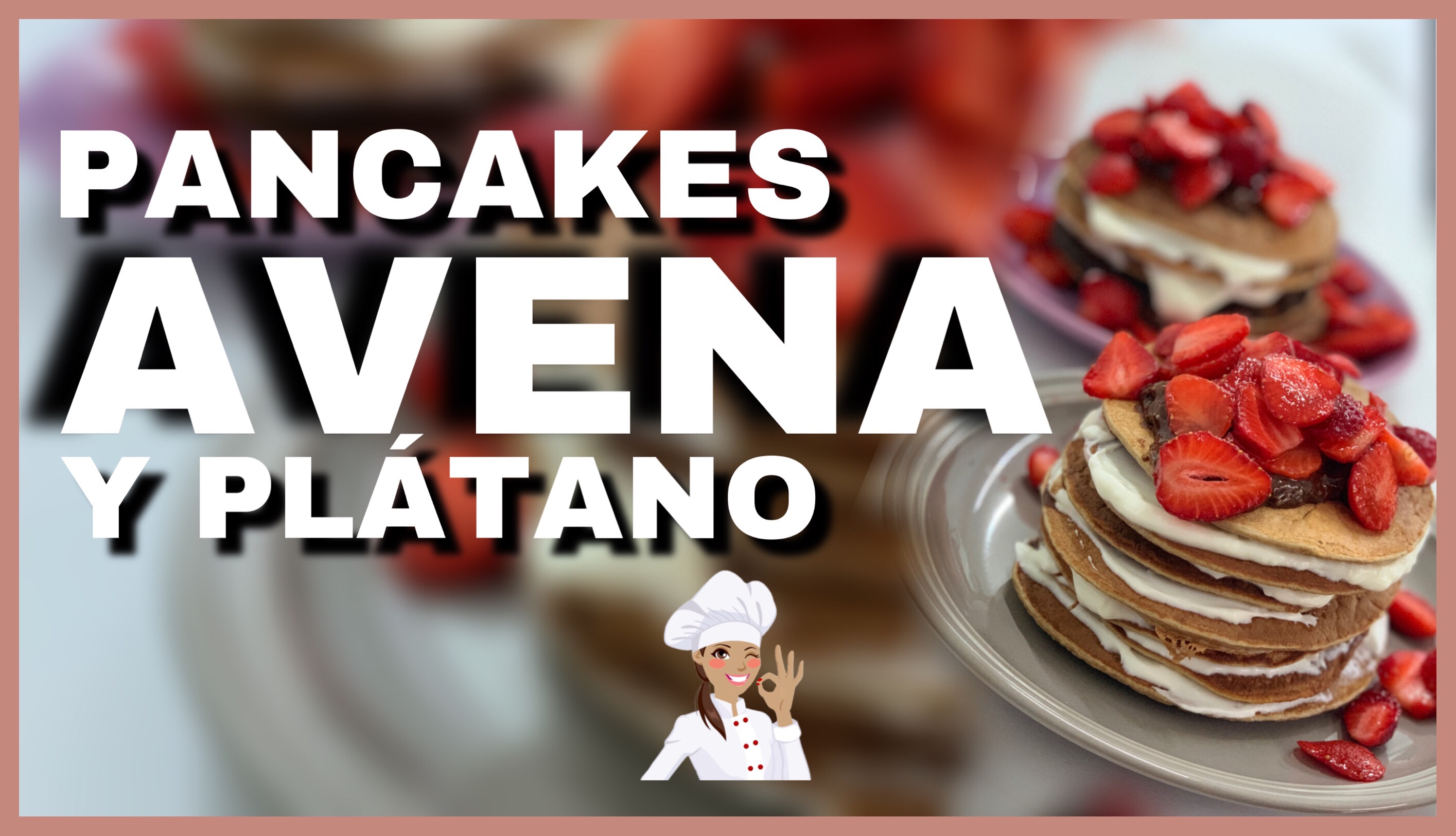 Pancakes de avena y plátano |Receta saludable