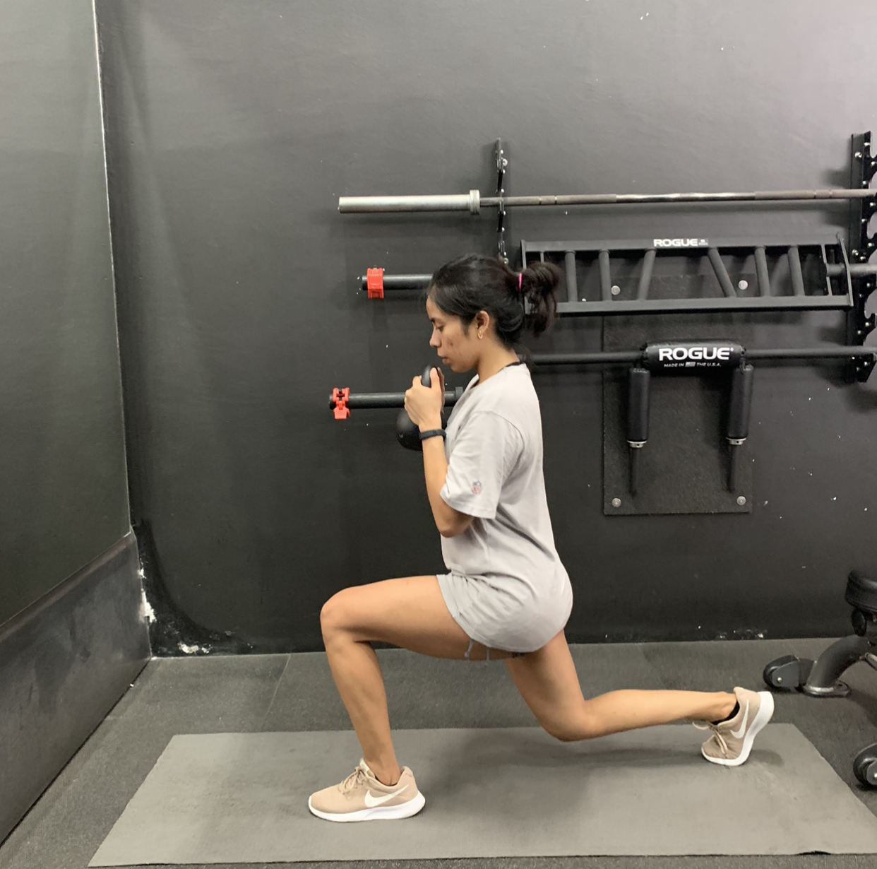 glúteo lunges