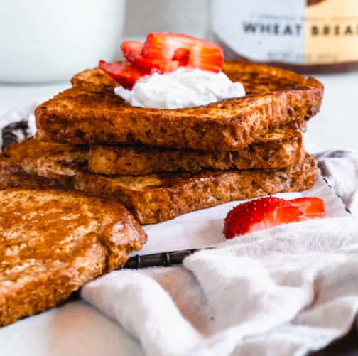 French TOAST saludables – desayuno perfecto