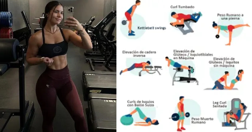 Piernas de Ensueño: Rutina isquios, Tips de Alimentación y Entrenamiento